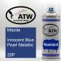 Preview: Mazda, Innocent Blue Pearl Metallic, 20P: 400ml Sprühdose, von ATW Autoteile West.